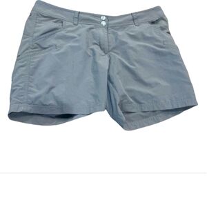 Exfficio Women's Amphi Shorts Color Dark  Steel size 8